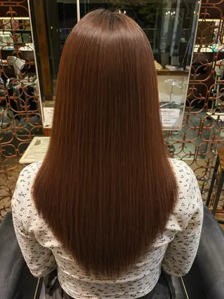 ロング パーマ 川邊 唯礼のヘアスタイル