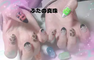 ネイル 林 珠里のネイルデザイン