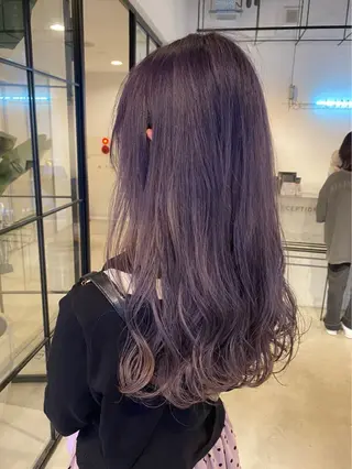 ロング ダブルカラーベージュ 新潟/万代/髙橋魁真のヘアスタイル