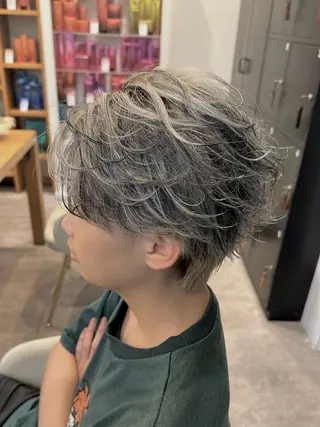 ショート メンズ RICHAIR 長嶺旬佑のヘアスタイル