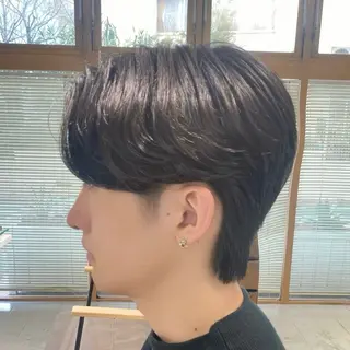 ショート パーマ メンズ メンズカット/ニュア ンスパーマkaitoのヘアスタイル