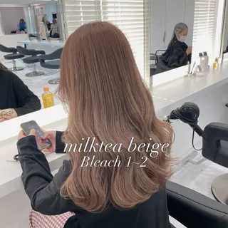 カラー 🩶透明感ダブル カラー🩶 maoのヘアスタイル
