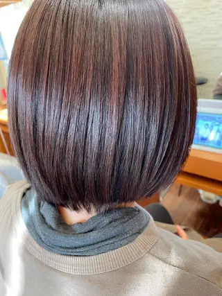 ショート カラー セト マユミのヘアスタイル