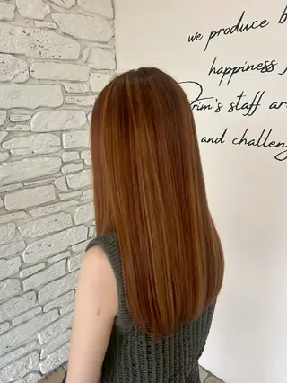 カラー 小田井 あすかのヘアスタイル