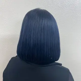ミディアム カラー ヘアアレンジ ダブルカラー｜ なおき｜池袋美容師のヘアスタイル
