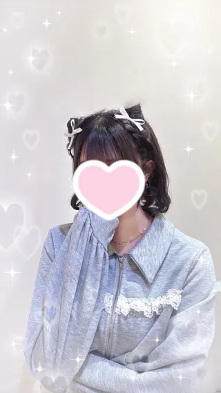 ヘアアレンジ 💖韓国カラー エクステmikotoのヘアスタイル