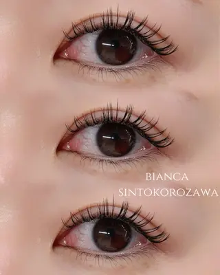 マツエク・マツパ Bianca新所沢 Takahashiのマツエク・マツパデザイン