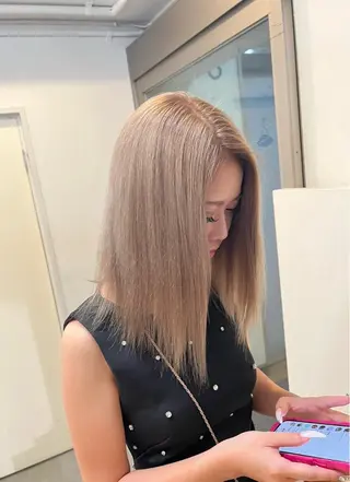 ミディアム カラー 指名数No.1 /NAOYAのヘアスタイル