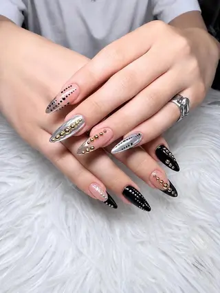 ロング カラー yuna ユナのネイルデザイン