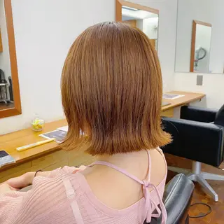ショート カラー 似合わせレイヤー/ ケアパーマ/高倉のヘアスタイル