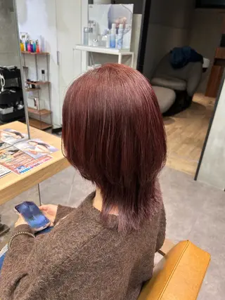 カラー hana/経堂/ モデル様募集中⋆*のヘアスタイル