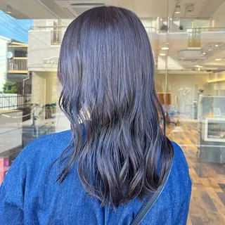 セミロング カラー リナ✮レイヤーカット モデル様✮募集中のヘアスタイル