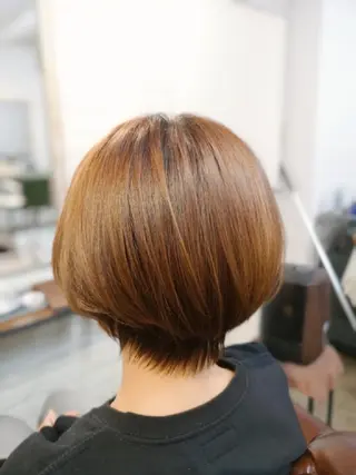 ショート カラー 🌟艶髪カラー 🌟サイトウのヘアスタイル