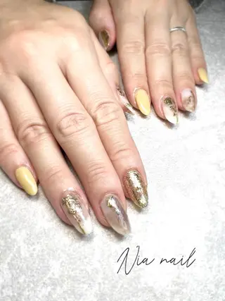 ロング Nia nail Fukuharaのネイルデザイン