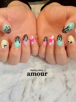 ネイル amour 川崎店のネイルデザイン
