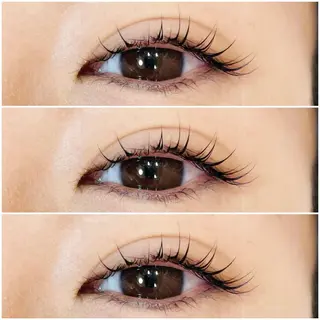 マツエク・マツパ ai__lash__ artistのマツエク・マツパデザイン