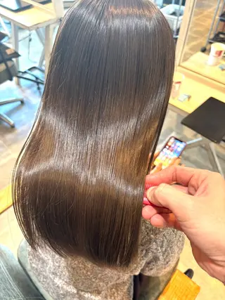 ミディアム ⭐️縮毛矯正⭐️ 髪質改善特化⭐️海のヘアスタイル