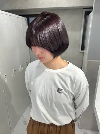 カラー Akari🧬レイヤ ー/ハイトーン/天神のヘアスタイル