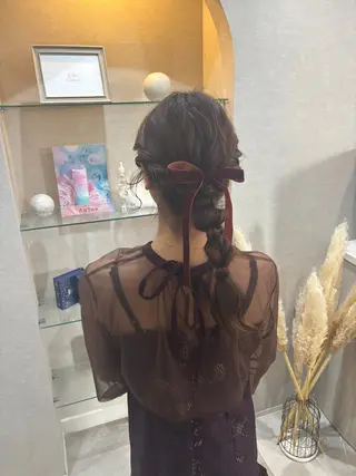 ヘアアレンジ 🫧aika/大宮 /暖色/レイヤー🫧のヘアスタイル