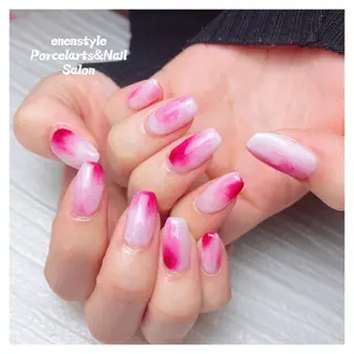 ミディアム ネイル 🐾enen style 🐾のネイルデザイン