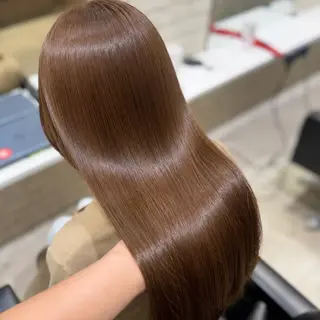 ロング カラー 🌼💛髪質改善× ケアカラー💛クルミのヘアスタイル