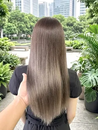 セミロング カラー 海外Style🌱 KOHEIのヘアスタイル