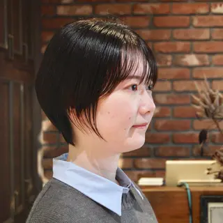 ショート パーマ デジタルパーマ🌀レ イヤー🍃かんたまるのヘアスタイル