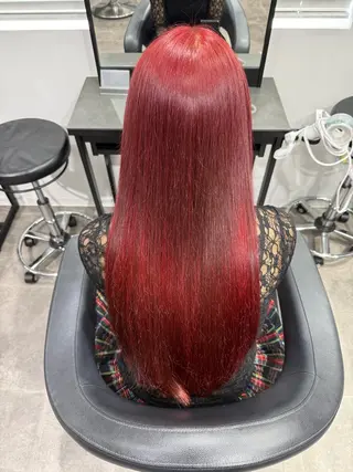 ロング カラー mao⭐️ 透明感カラー‎⭐️のヘアスタイル