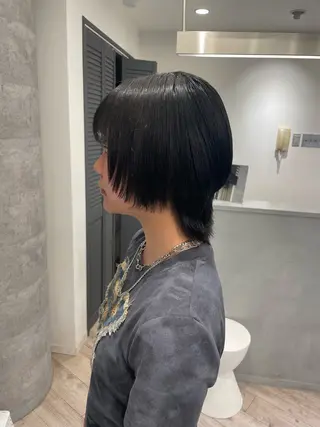 ショート ♡似合わせ ♡ハイトーン♡のヘアスタイル