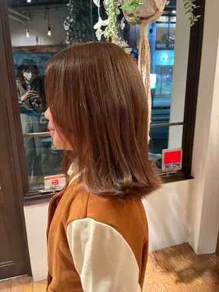 ミディアム 韓国好き🇰🇷 美容師MIKUのヘアスタイル