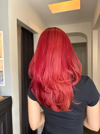 セミロング カラー 似合わせhair🎀 Manaのヘアスタイル