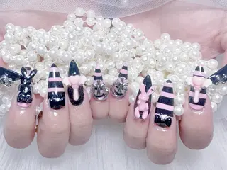ネイル 🎀ゆうず 𝜗𝜚 ྀིのネイルデザイン