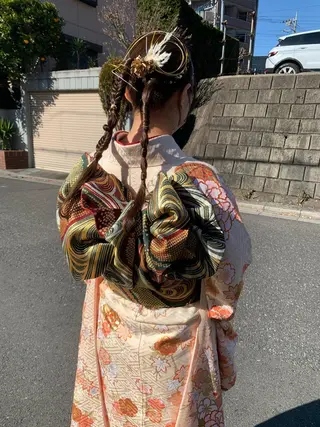 透明感カラー 美髪矯正💎momoのヘアスタイル