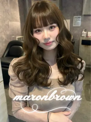 ロング 🍑ももか🍑カラー モデル様募集中🦋のヘアスタイル
