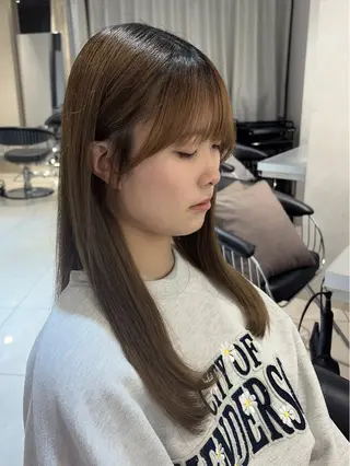 ロング レイヤー/ハイトーン 🤍reina🤍のヘアスタイル