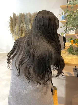 ロング 透明感/エクステ Veluaのヘアスタイル