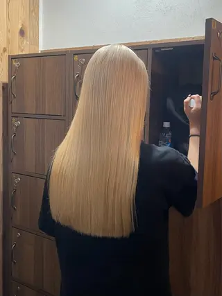 ロング カラー 大村 日向子のヘアスタイル