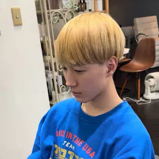 カラー メンズ ⭐️フウタ⭐️/郡山 /透明感カラーのヘアスタイル