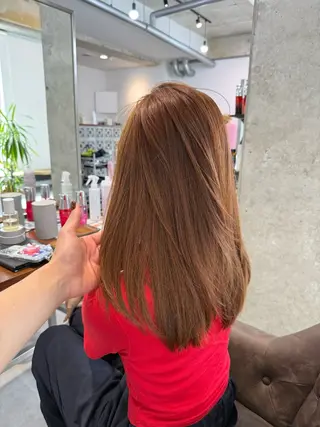 ロング カラー カイリ /レイヤーカットのヘアスタイル