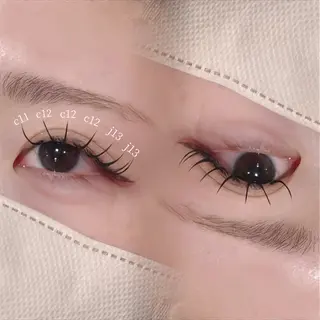 マツエク・マツパ LaBless/ saki束感まつげのマツエク・マツパデザイン