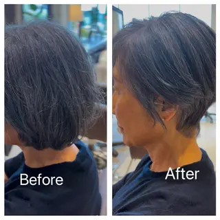 ショート 山田 みかのヘアスタイル