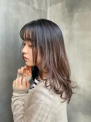 ミディアム 七尾 彰観のヘアスタイル