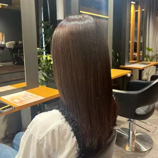 セミロング plune 村松のヘアスタイル