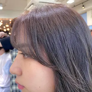 ミディアム カラー ヘアアレンジ 【ダメージレス施術】 【透明感】北村 拓也のヘアスタイル