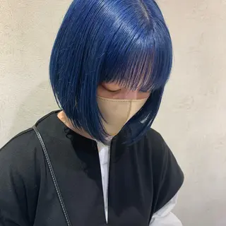 ショート カラー フェザー/ニュアンス パーマ/ryutoのヘアスタイル