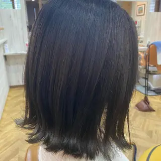 ショート カラー パーマ ヘアアレンジ メンズ キッズ ネイル マツエク・マツパ Saffyハリウッド トリートメント◎のヘアスタイル