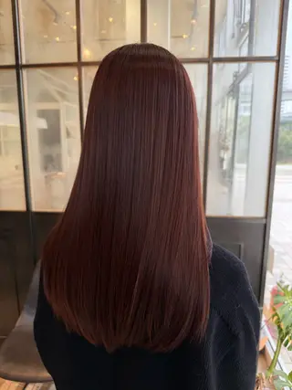 ロング カラー 雨積 清夏のヘアスタイル
