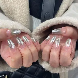 ネイル 韓国/ギャル/ モテまつげ🖤まりんのマツエク・マツパデザイン