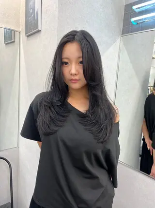 ロング 酒井 隆斗のヘアスタイル