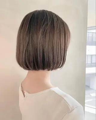 ショート カラー 🪞透け感&韓国ヘア 🪞honokaのヘアスタイル